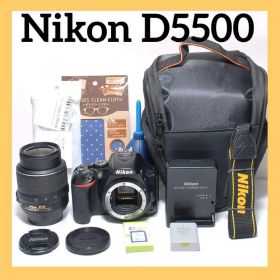 ✨一眼レフデビューに✨Nikon D5500✨シングルレンズ✨高画質✨おまけ多数