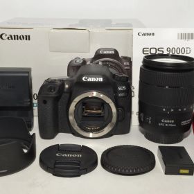 【26ショットの特上品】 Canon キヤノン EOS 9000D レンズキット EF-S18-135mm F3.5-5.6 IS USM 付属 EOS9000D-18135ISUSMLK ＃8931