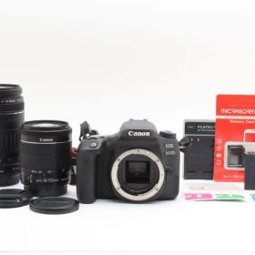 良品 2916ショット EOS 9000D ダブルズーム フィルム/SD64GB