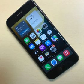 iPhone SE2 ブラック64GB84％背面割れあり