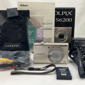 ［動作確認済み］Nikon Coolpix S6200 デジタルカメラ 箱付き