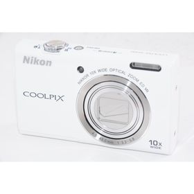 【オススメ】Nikon デジタルカメラ COOLPIX (クールピクス) S6200 ナチュラルホワイト(コンパクトデジタルカメラ)