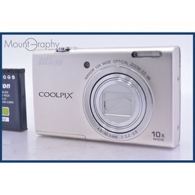 【動作保証】 ニコン Nikon COOLPIX S6200 10x バッテリー付属 同梱無料 #mj8558(コンパクトデジタルカメラ)