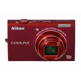 【中古】Nikon デジタルカメラ COOLPIX (クールピクス) S6200 ブリリアントレッド S6200RD(コンパクトデジタルカメラ)