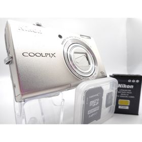 ニコン(Nikon)のニコン Nikon COOLPIX S6200 シルバー(コンパクトデジタルカメラ)
