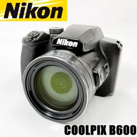 ニコン Nikon COOLPIX B600 ブラック コンデジ カメラ 中古