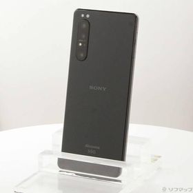 〔中古〕SONY(ソニー) Xperia 1 II 128GB ブラック SO-51A docomoロック解除SIMフリー〔377-ud〕