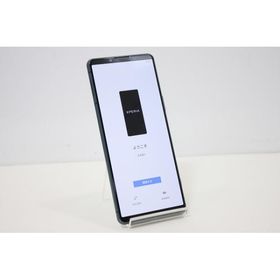 スマートフォン 本体 Xperia 5 III SOG05 SONY au SIMフリー 残債なし 128GB ブルー