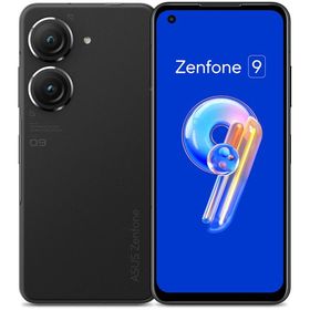 ASUS Zenfone 9 /ミッドナイトブラック/128G/8G ［SIMフリースマホ］ ZF9-BK8S128