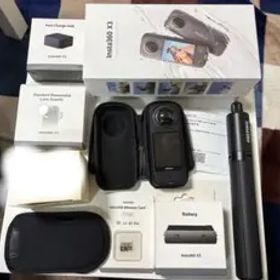 【超美品】insta 360 X3 + 512G sd カード + 色々