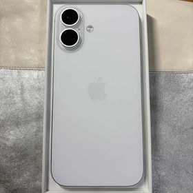 アップル(Apple)のiPhone16 256GBホワイト(スマートフォン本体)