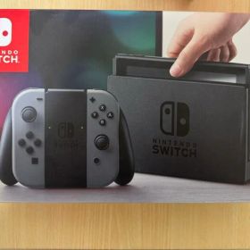 美品Nintendo Switch 本体HAC-001グレー ネオンレッドR付き