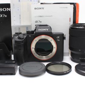 27038ショット！SONY(ソニー) α7III ズームレンズキット