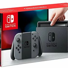 【整備済み品】 Nintendo Switch 本体 (ニンテンドースイッチ) 【Joy-Con (L) / (R) グレー】(キャンペーンプリペイド番号なし) (整備済み品) [video game]