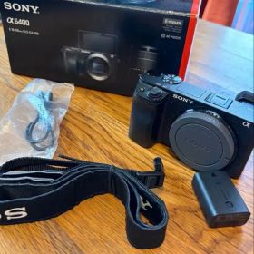 SONY α6400 ILCE-6400ミラーレスカメラ 本体