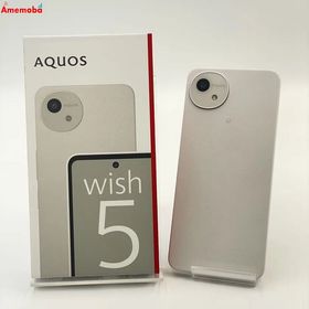 AQUOS wish5 4GB/64GB ユキ SH-52F docomo版SIMフリー 極美品