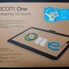 新品☆Wacom One液晶ペンタブレット 13 touch DTH134W4D