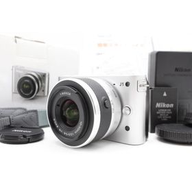 ＜＜化粧箱付き！！シャッター回数22回！！＞＞【美品】NIKON ニコン Nikon 1 J1 標準ズームレンズキット シルバーN1 J1HLK SL #LE2026962