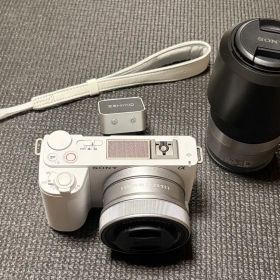 SONY ZV-E10 II ホワイト ダブルズームレンズキット