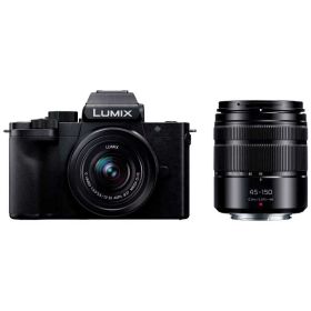 パナソニック Panasonic クーポンで 7000円引き | 期間限定 2/27〜3/22 | LUMIX G100D Wキット ミラーレス一眼カメラ ブラック [ ズームレンズ + ズームレンズ ] LUMIX DC-G100DW ダブルズームレンズキット
