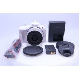 ソニー(SONY)の【1,000回以下 ほぼ新品】Canon EOS R50 標準ズームレンズキット(ミラーレス一眼)