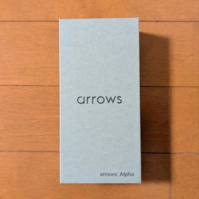 即日 新品未開封 ARROWS Alpha M08 ブラック SIMフリー 本体