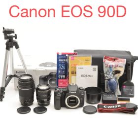 保証付き/Canon EOS 90D標準&望遠ダブルレンズセット