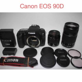 手ぶれ補正付き/Canon EOS 90D標準&望遠ダブルレンズセット