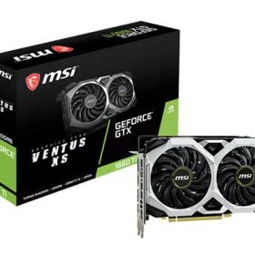 【中古】【未使用・未開封品】MSI NVIDIA GeForce GTX 1660 Ti Ventus XS 6GB GDDR6 HDMI/3DisplayPort PCI-Express ビデオカード