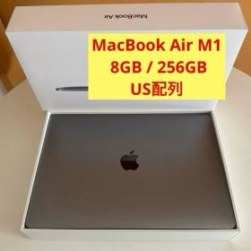 【美品】MacBook Air M1 US配列｜充放電45回・最大容量96％