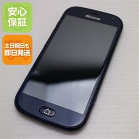 フジツウ(富士通)の新品同様 F-42A らくらくスマートフォン ネイビー M777(スマートフォン本体)