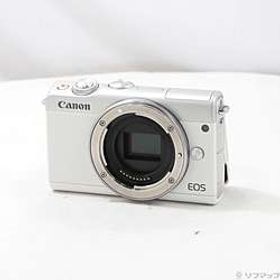 ミラーレス一眼カメラ EOS M100 ボディ ホワイト