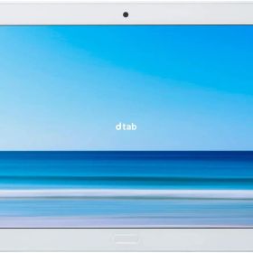 【Aランク】SHARP dtab d-41A ホワイト 防水防塵対応 Androidタブレット SIMフリー