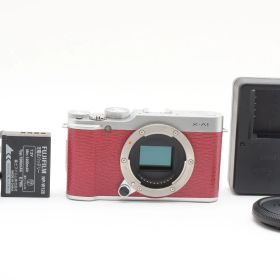 ★極上品★ 富士フィルム FUJIFILM X-A1 ボディ レッド ミラーレス一眼カメラ OB3711 #1848