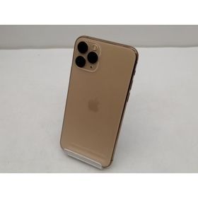 【中古】Apple SoftBank 【SIMロック解除済み】 iPhone 11 Pro 64GB ゴールド MWC52J/A【仙台イービーンズ】保証期間１ヶ月【ランクC】