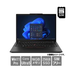 ノートPC レノボ・ジャパン 21LU0001JP [ThinkPad X13 Gen 5(Core Ultra 5 125U 16GB SSD256GB 13.3WUXGA Win11Pro64)]