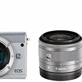 【中古】Canon ミラーレス一眼カメラ EOS M100 ダブルズームキット ホワイト EOSM100WH-WZK