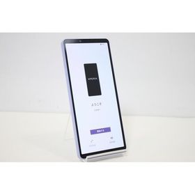 スマートフォン 本体 Xperia 10 V SOG11 SONY au SIMフリー 残債なし 128GB パープル