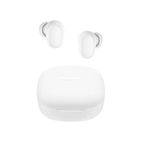 【新品】 Xiaomi ワイヤレスイヤホン Redmi buds 6 Play 36時間の再生時間 AI 通話時ノイズリダクション 低遅延モデル 超軽量 Google Fast Pair対応 急速充電 USB Type-C ホワイト 1