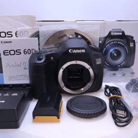 【極美品】Canon EOS 60D ボディ ブラック EOS60D デジタル一眼レフカメラ