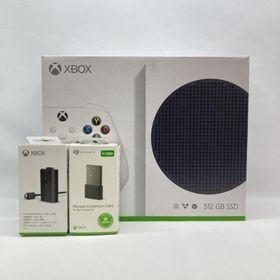 マイクロソフト(Microsoft)の【中古】本体S）マイクロソフト Xbox Series S 512GB 拡張ストレージ・充電式バッテリー セット 開封品[97][240097236541](家庭用ゲーム機本体)