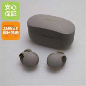 ソニー(SONY)の 中古 WF-1000XM4 プラチナシルバー M777(ヘッドフォン/イヤフォン)