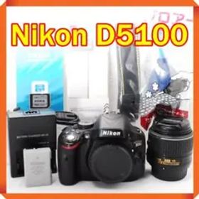 Nikon D5100 一眼レフカメラ スマホ転送 シングルレンズセット ニコン