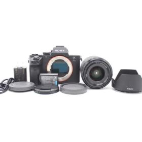 ショット数6167！■美品■ SONY フルサイズ ミラーレス一眼カメラ α7II ズームレンズキット ♯10608