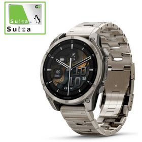GARMIN fenix 8(フェニックス 8)Sapphire AMOLED 47mm GPSスマートウォッチ Ti/ Metal Band Ti/ Metal Band 010-02904-47