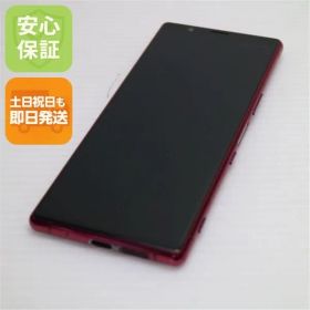 美品 SOV41 レッド スマホ 本体 白ロム 土日祝発送OK 09000