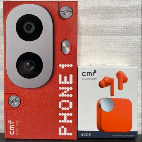 CMF by Nothing Phone 1 オレンジ 128GB Buds付き