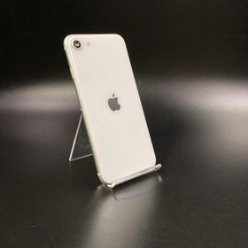 アップル(Apple)の【最速発送】Apple iPhone iPhone SE（第2世代） 128GB ホワイト au【難有】(スマートフォン本体)