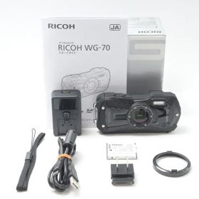 リコー RICOH WG-70 ブラック 防水デジタルカメラ