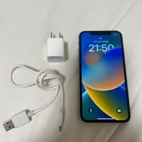 Apple iPhone X 64GB シルバー SIMフリー